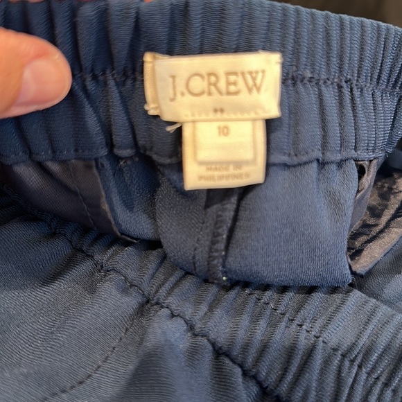 JCREW‎ SYDNEY NAVY JOGGER PANTS SIZE 10 - Picture 8 of 8